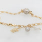 Fancy Link Turtle Bracelet with Abrolhos Circle & Keshi Pearl