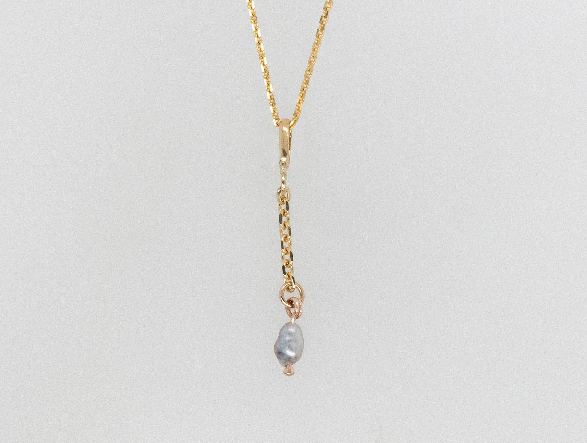 Small Keshi Chain Pendant