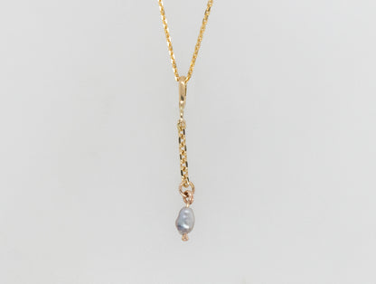 Small Keshi Chain Pendant
