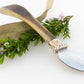Silver Twisted wire Decorative Spoon