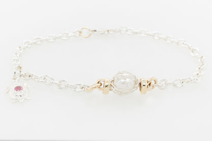 Knitted Pearl Bracelet 