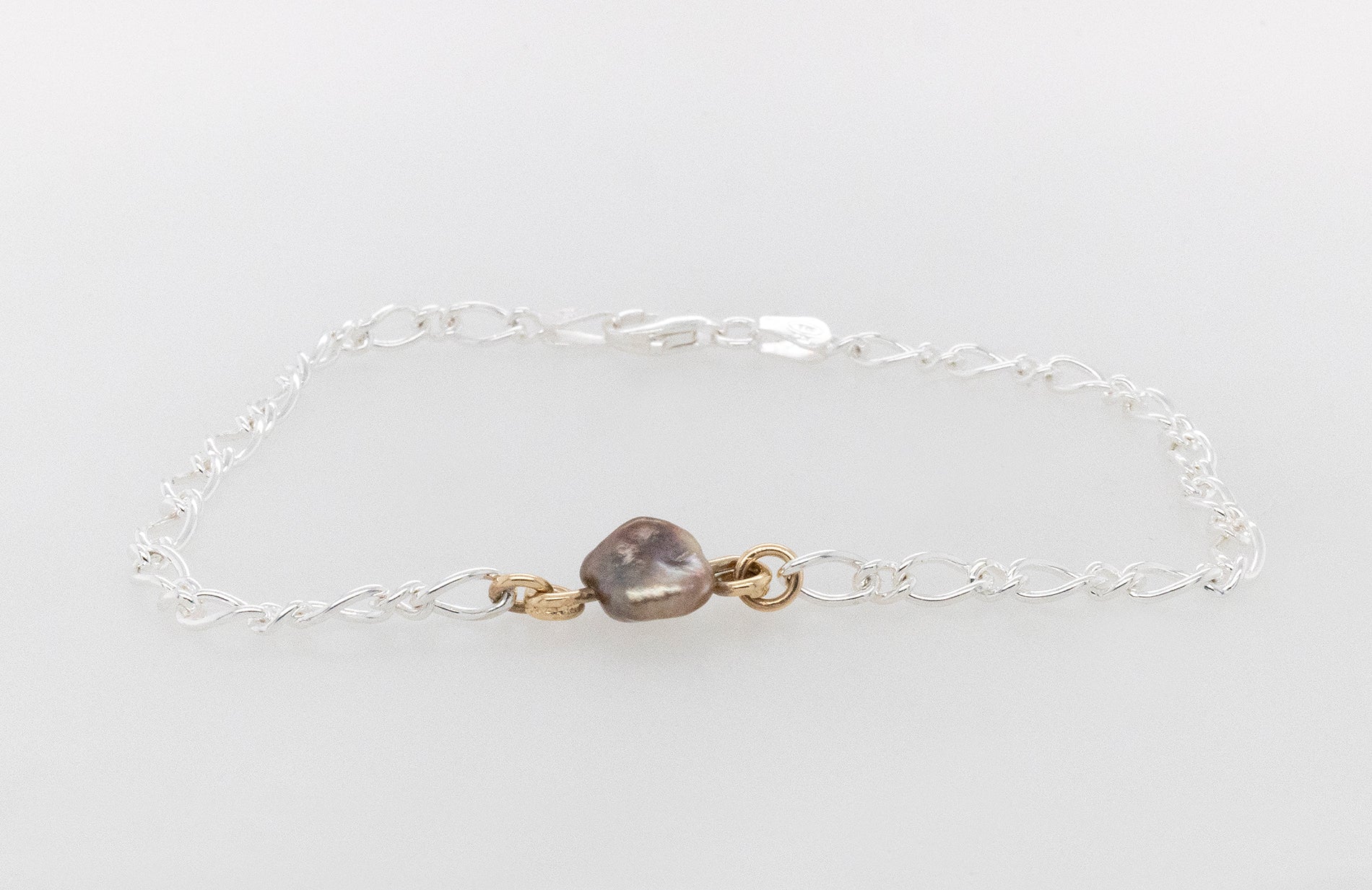 Keshi Pearl Belcher Bracelet