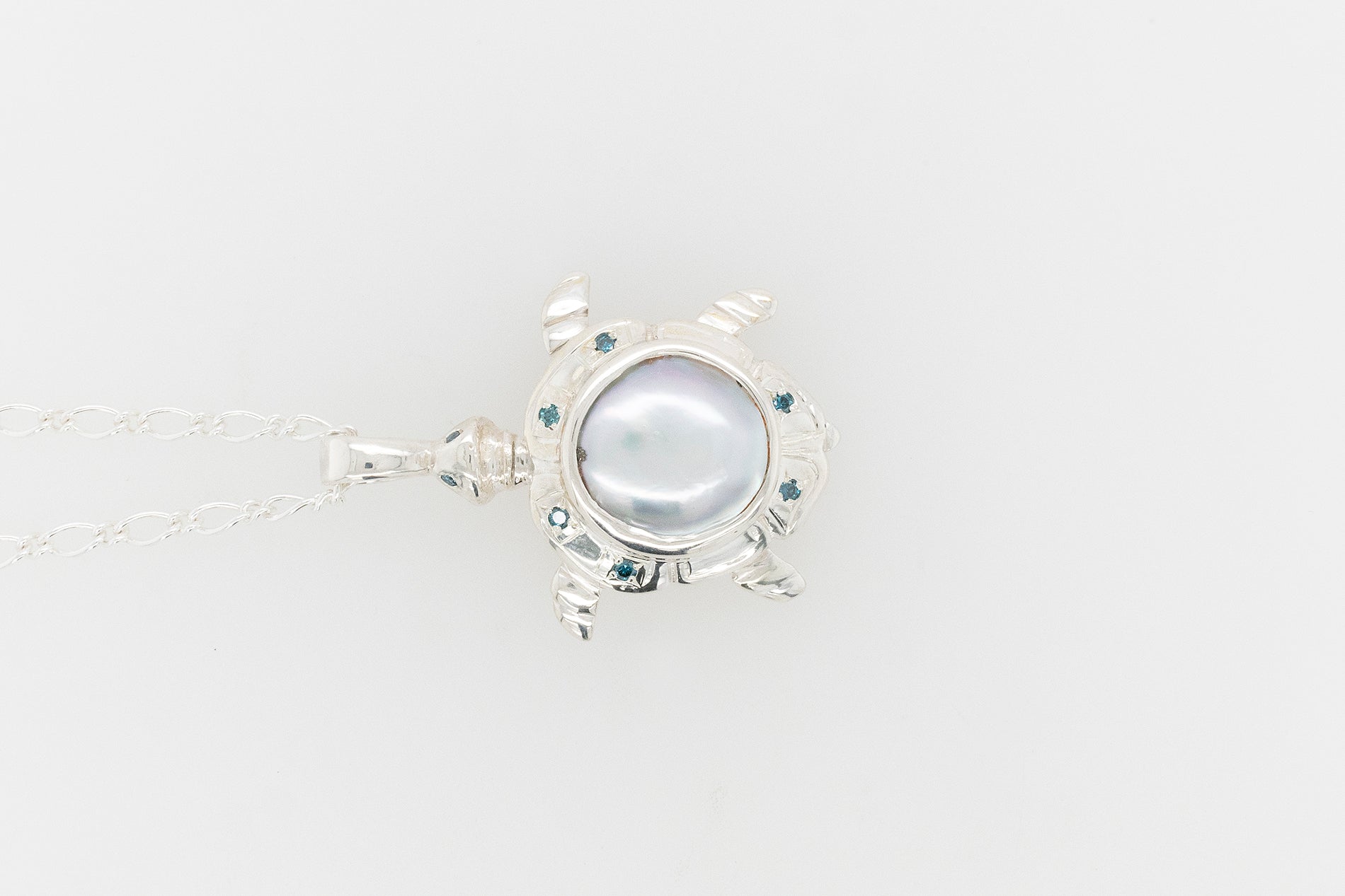 Abrolhos Islands Mabe Pearl Trutle Pendant