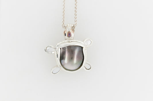 Abrolhos Islands Mabe Pearl Turtle Pendant 