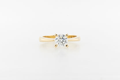 0.78ct Diamond Solitaire Engagement Ring