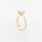 0.78ct Diamond Solitaire Engagement Ring