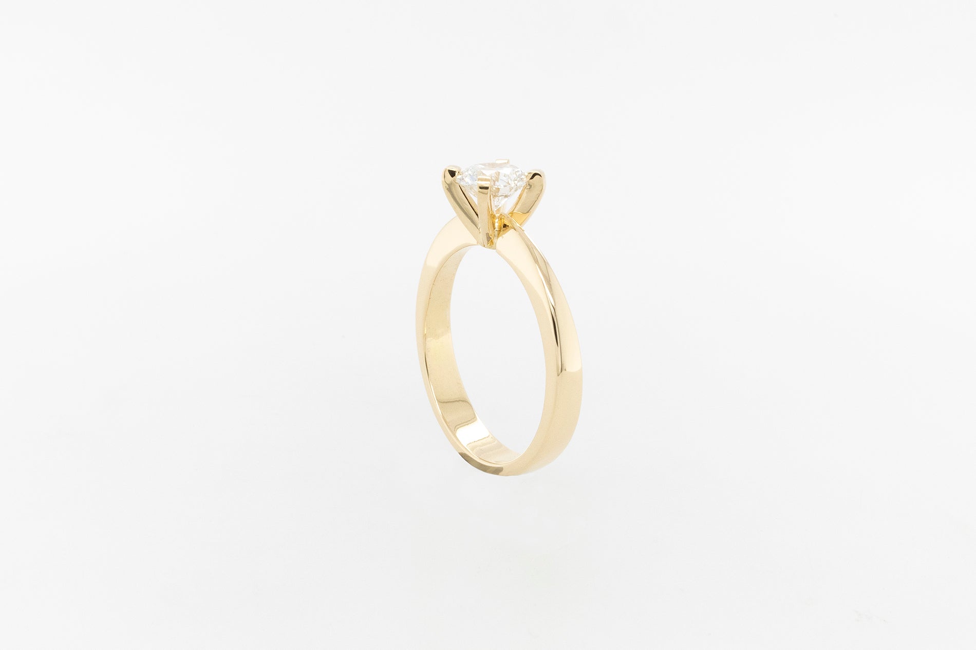 0.78ct Diamond Solitaire Engagement Ring