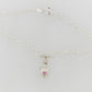 Turtle with Pink Tourmaline Figaro Bracelet
