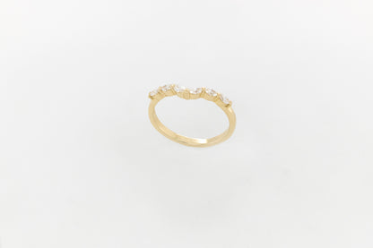 Marquise Diamond Wedding Ring 