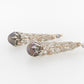 Abrolhos Pearl and Argyle Pink Diamond French Knitted Earrings