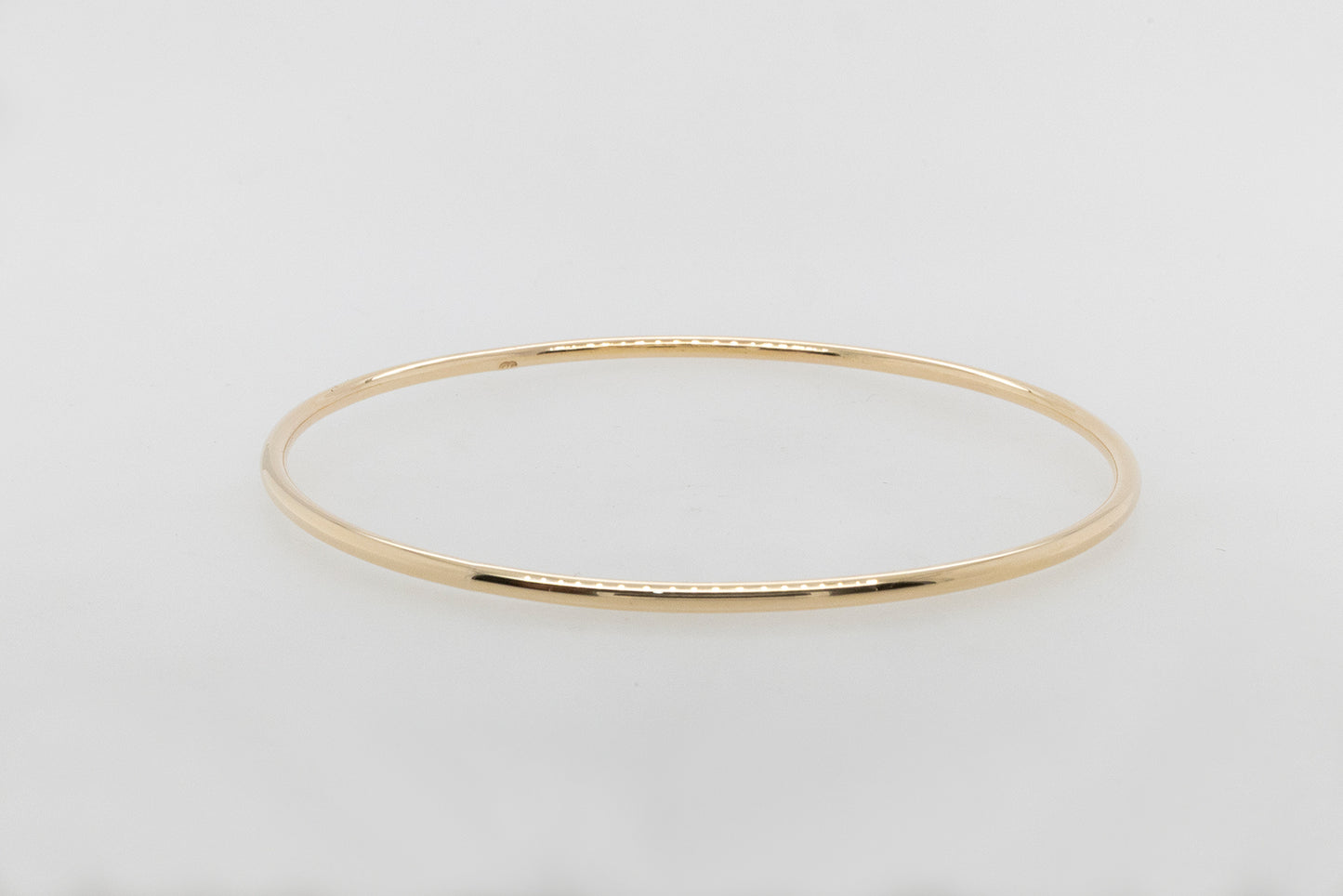 Solid Gold Full Round Bangle