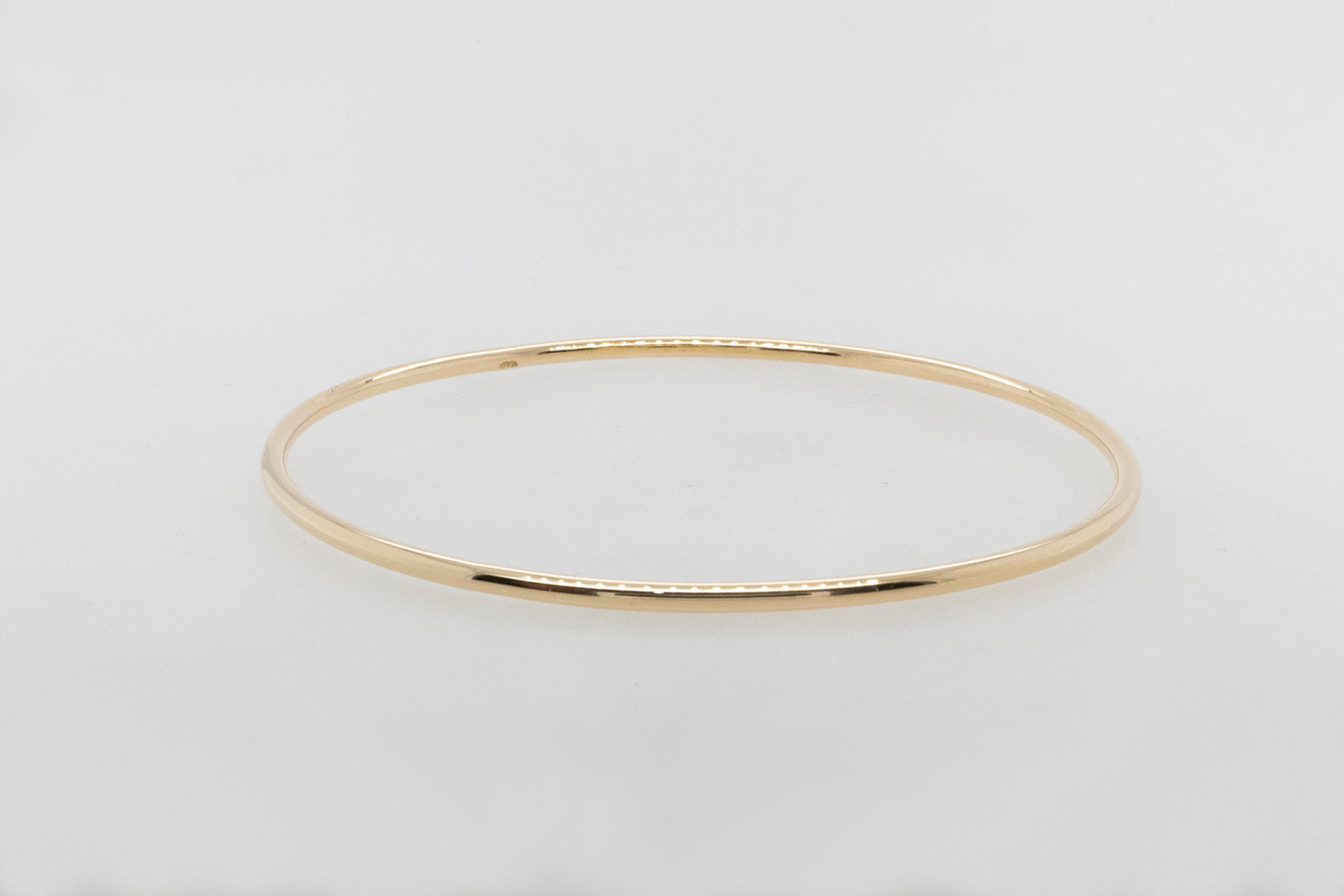 Solid Gold Full Round Bangle