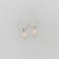 Abrolhos Pearl Huggie Earrings