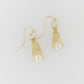 French Knitted Abrolhos Island Pearl Earrings 