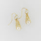 French Knitted Abrolhos Island Pearl Earrings 