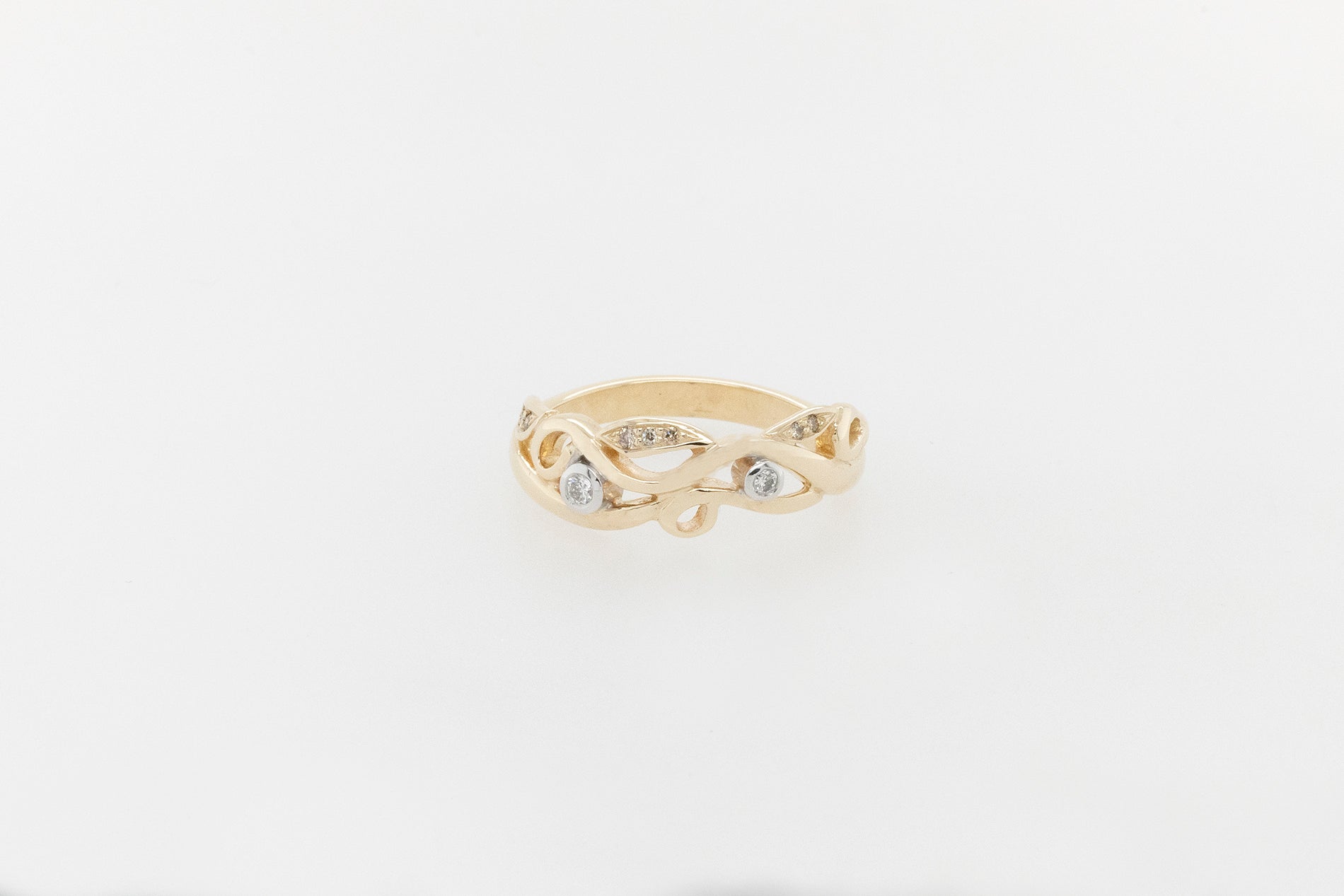 Vine Ring Diamonds 9Y