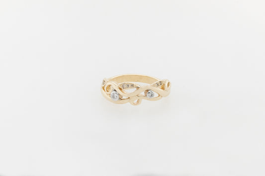 Vine Ring Diamonds 9Y