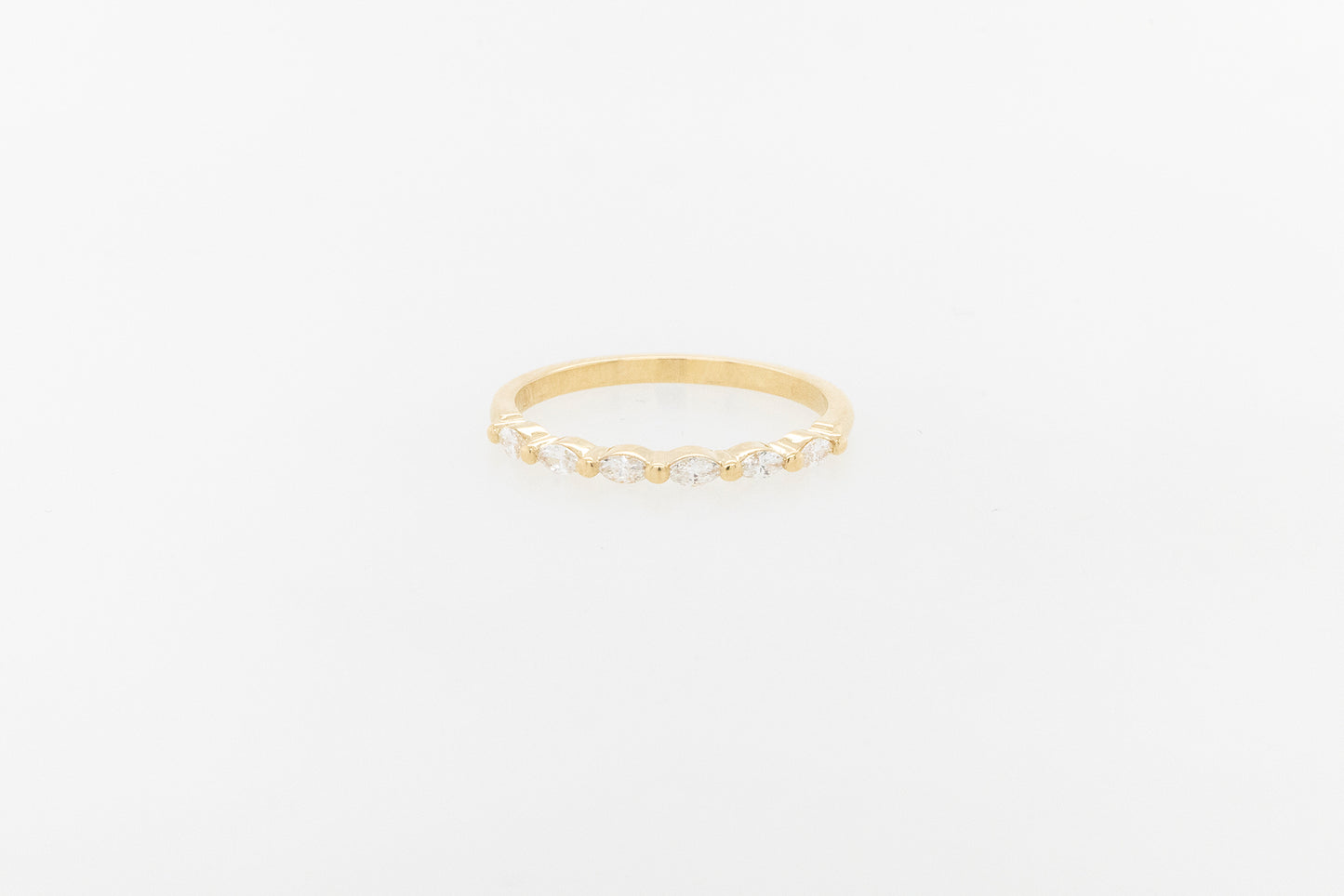 Wedding Ring Marquise Diamonds