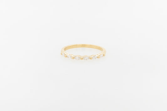 Wedding Ring Marquise Diamonds