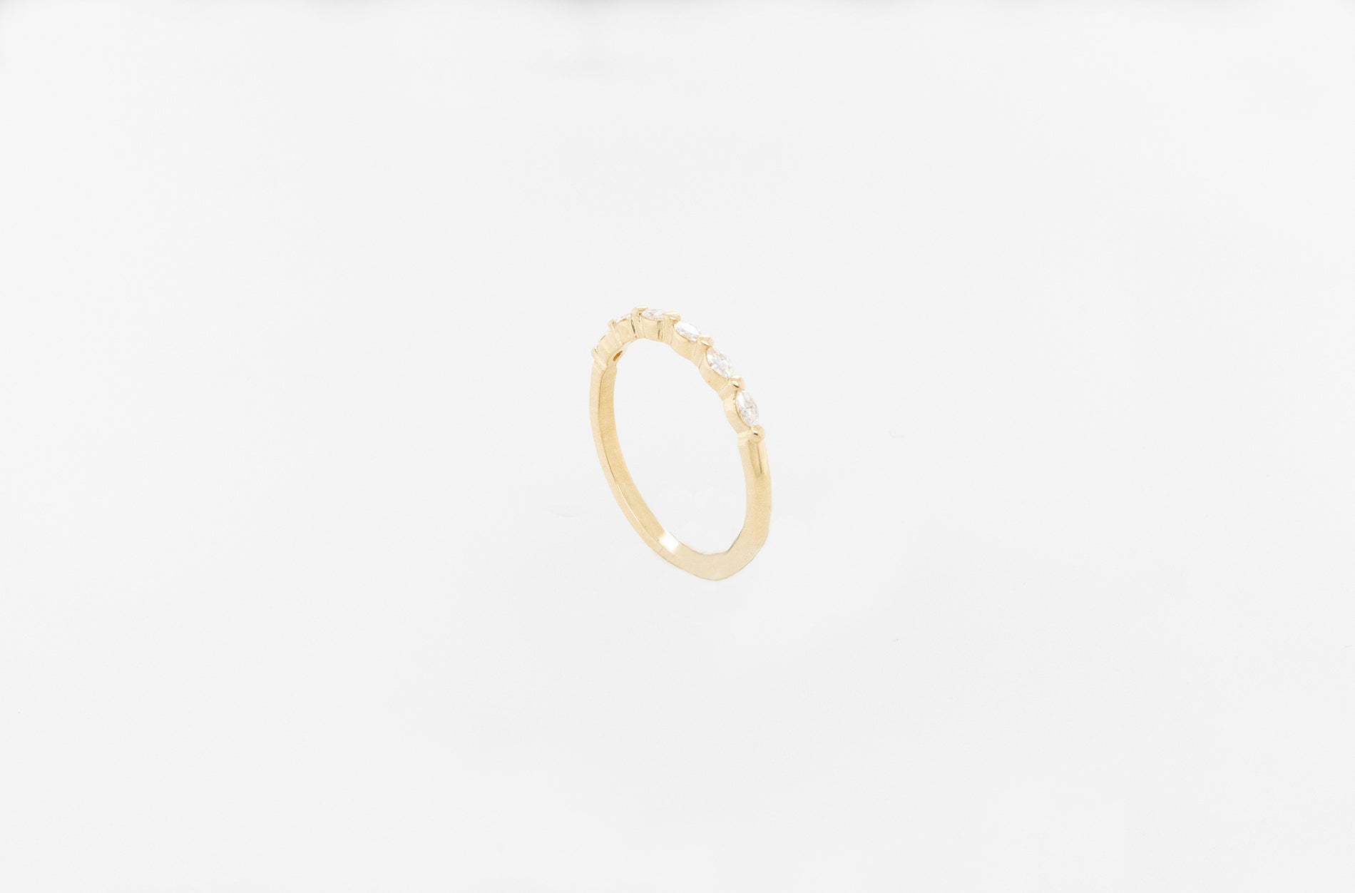 Wedding Ring Marquise Diamonds