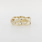 Low Profile Diamond Seaweed Ring 