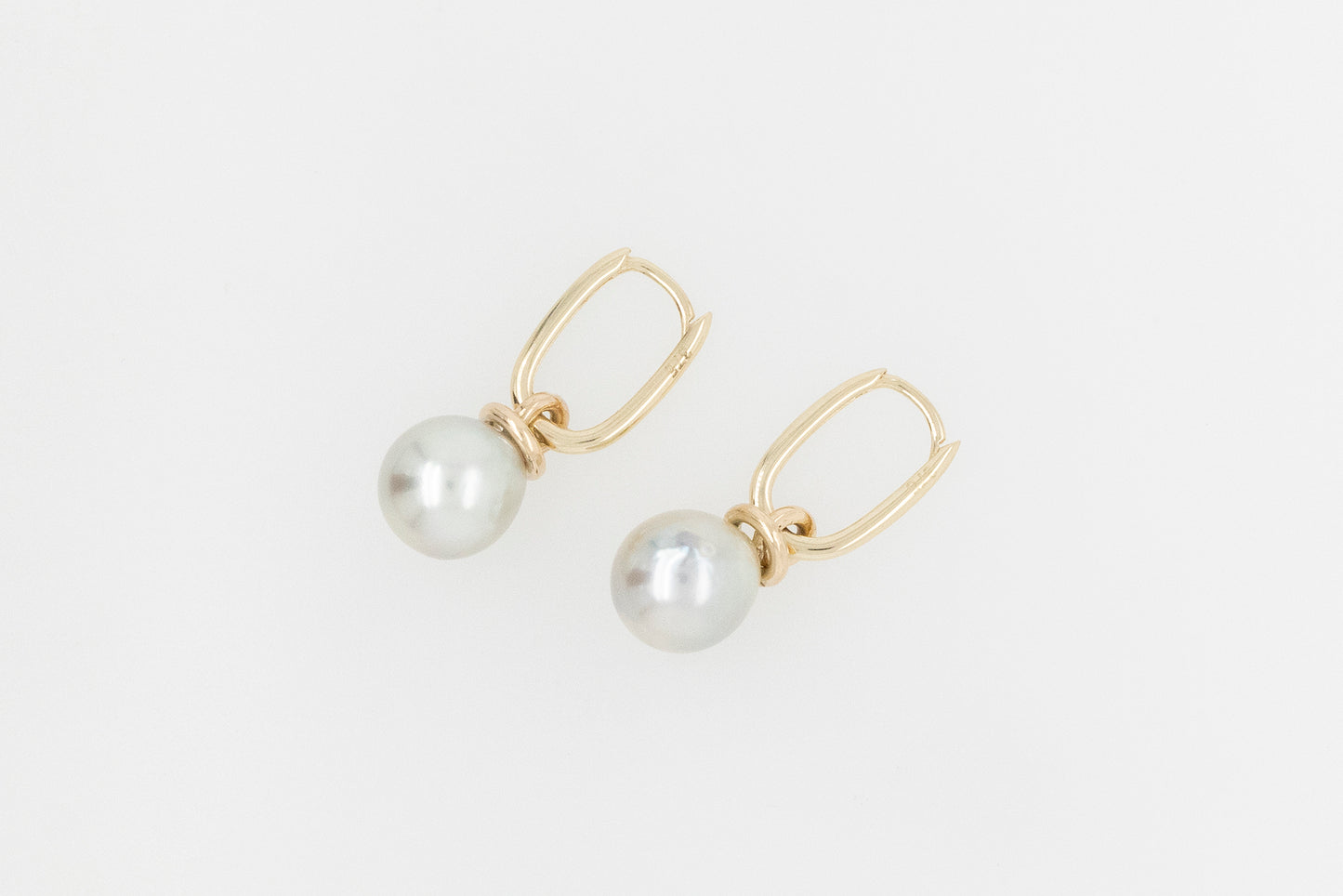 Natural Abrolhos Akoya Pearl Earrings