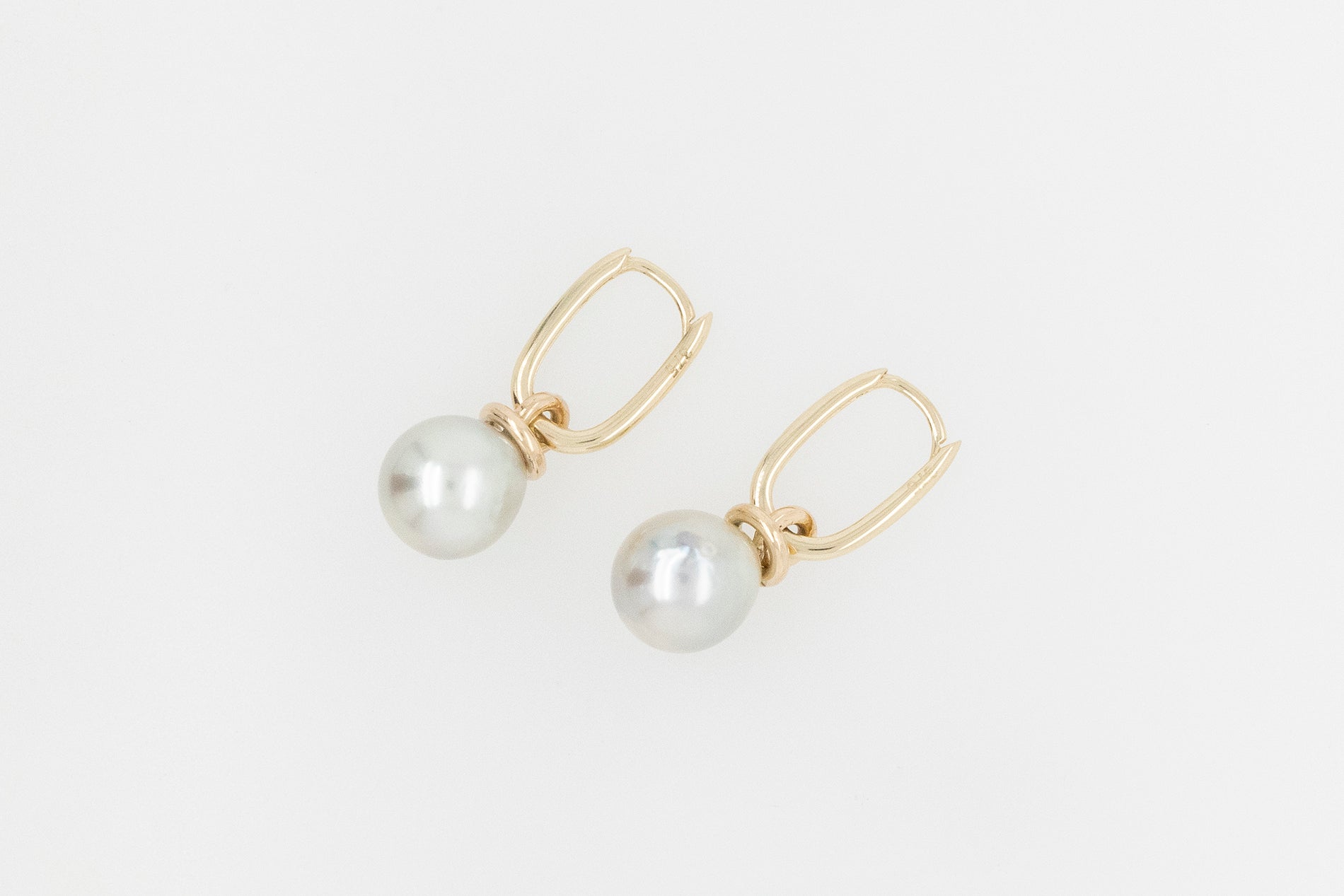 Natural Abrolhos Akoya Pearl Earrings