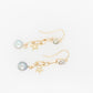 Natural Abrolhos Pearl Drop Earrings with Starfish