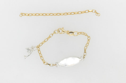 Dolphin Baby I.D Bracelet.