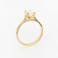 Cushion Cut Argyle Diamond Park-Lane Engagement Ring