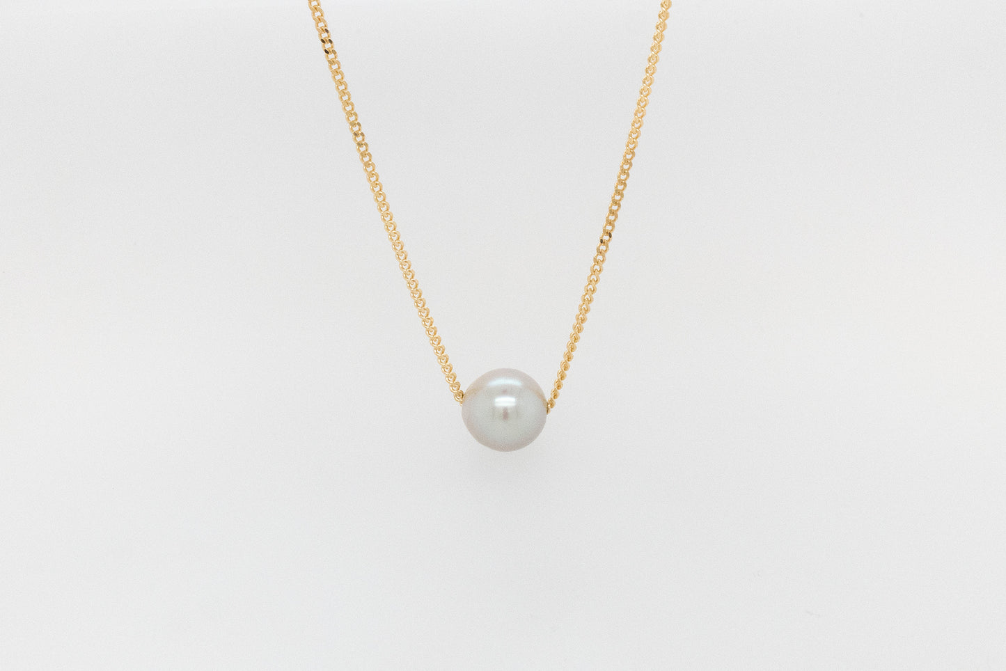 Abrolhos Islands Pearl Slider Necklace 50cm
