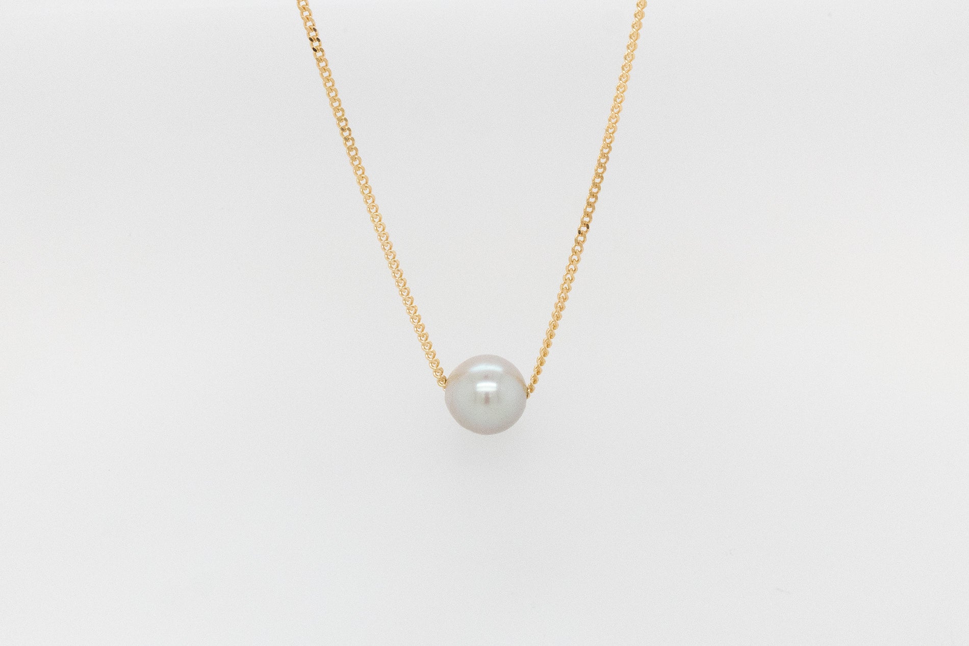 Abrolhos Islands Pearl Slider Necklace 50cm