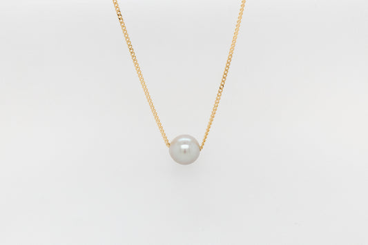 Abrolhos Islands Pearl Slider Necklace 50cm