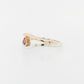 Pink Tourmaline Split Shank Ring 