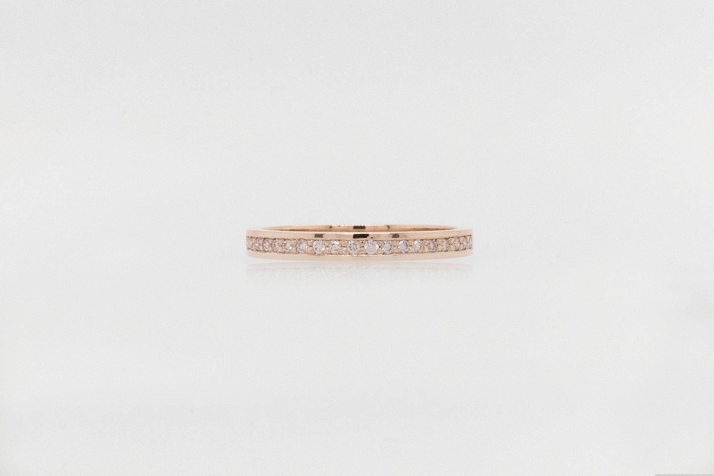 Pink Diamond Wedding Ring 