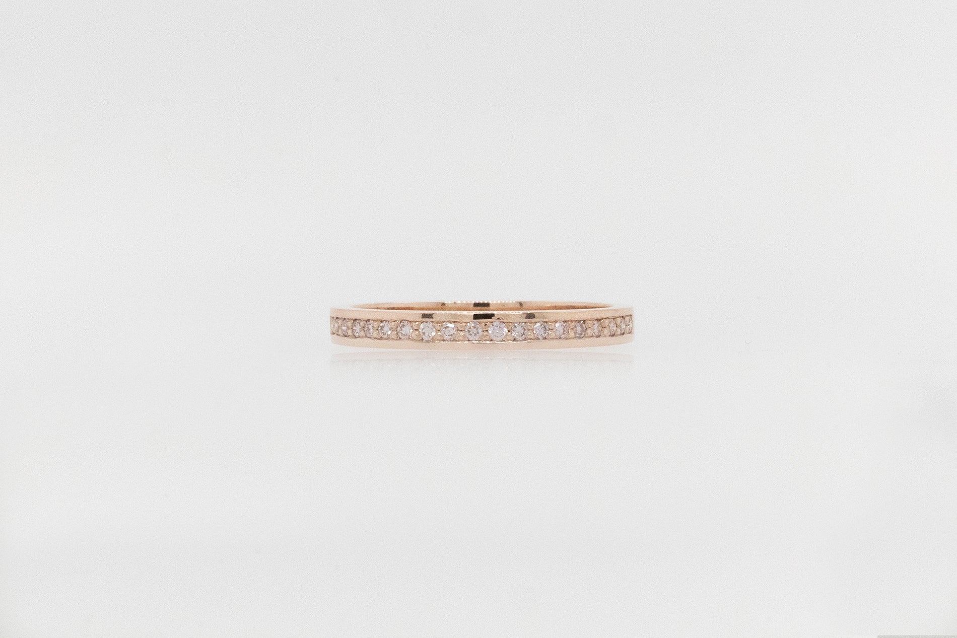 Pink Diamond Wedding Ring 