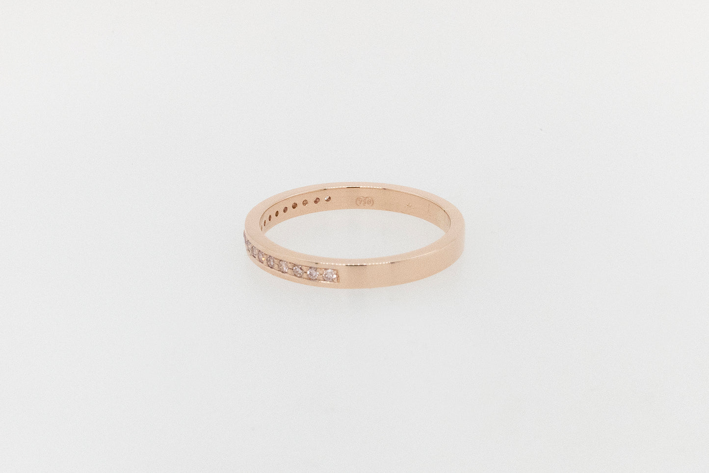 Pink Diamond Wedding Ring 