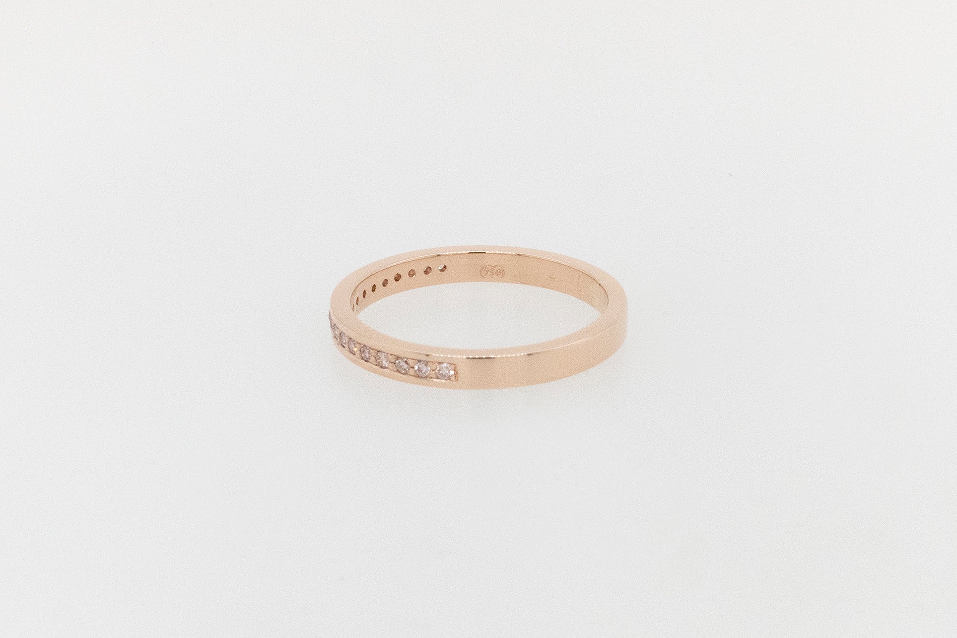 Pink Diamond Wedding Ring 