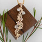 Champagne Diamond and Pink Sapphire Flora Pendant