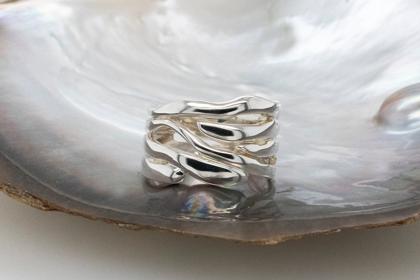 Lower Profile Seaweed Ring