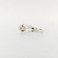 Abrolhos Keshi Pearl and Pink Sapphire Ring
