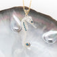 Blue Diamond Seahorse Pendant