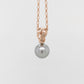 Abrolhos Island Black Lipped Pearl Pendant with Champagne Diamond Bale