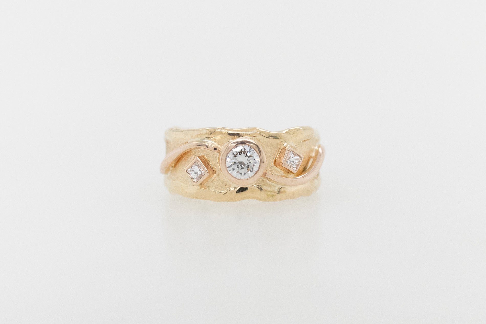 Trilogy Molten Dress Ring