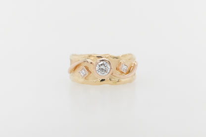 Trilogy Molten Dress Ring