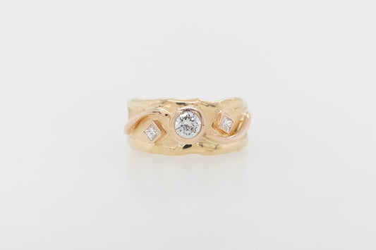 Trilogy Molten Dress Ring