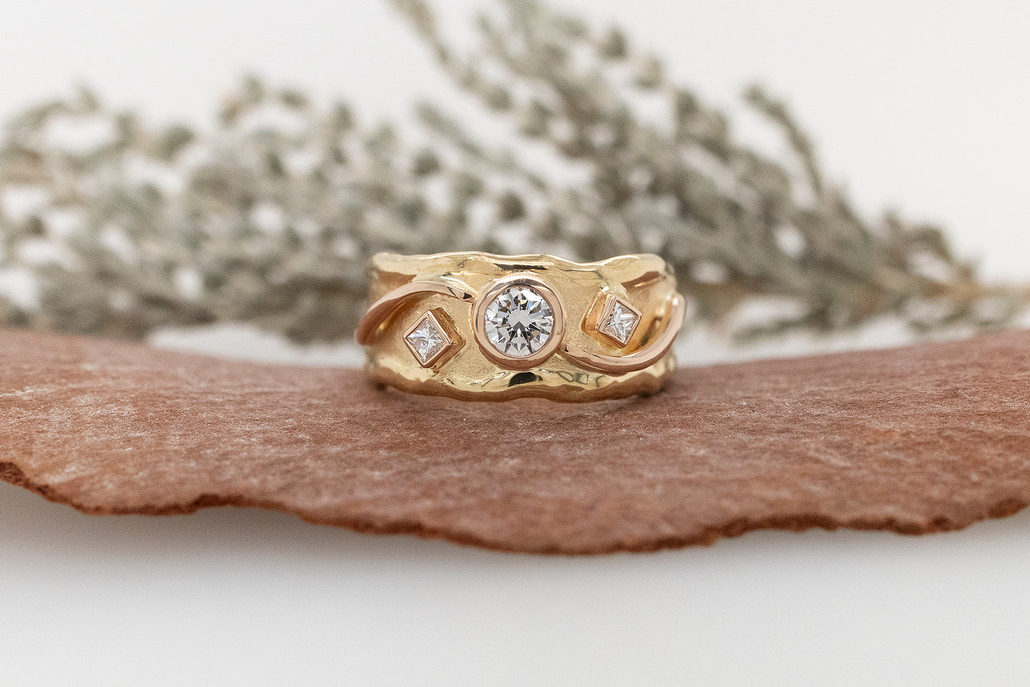 Trilogy Molten Dress Ring