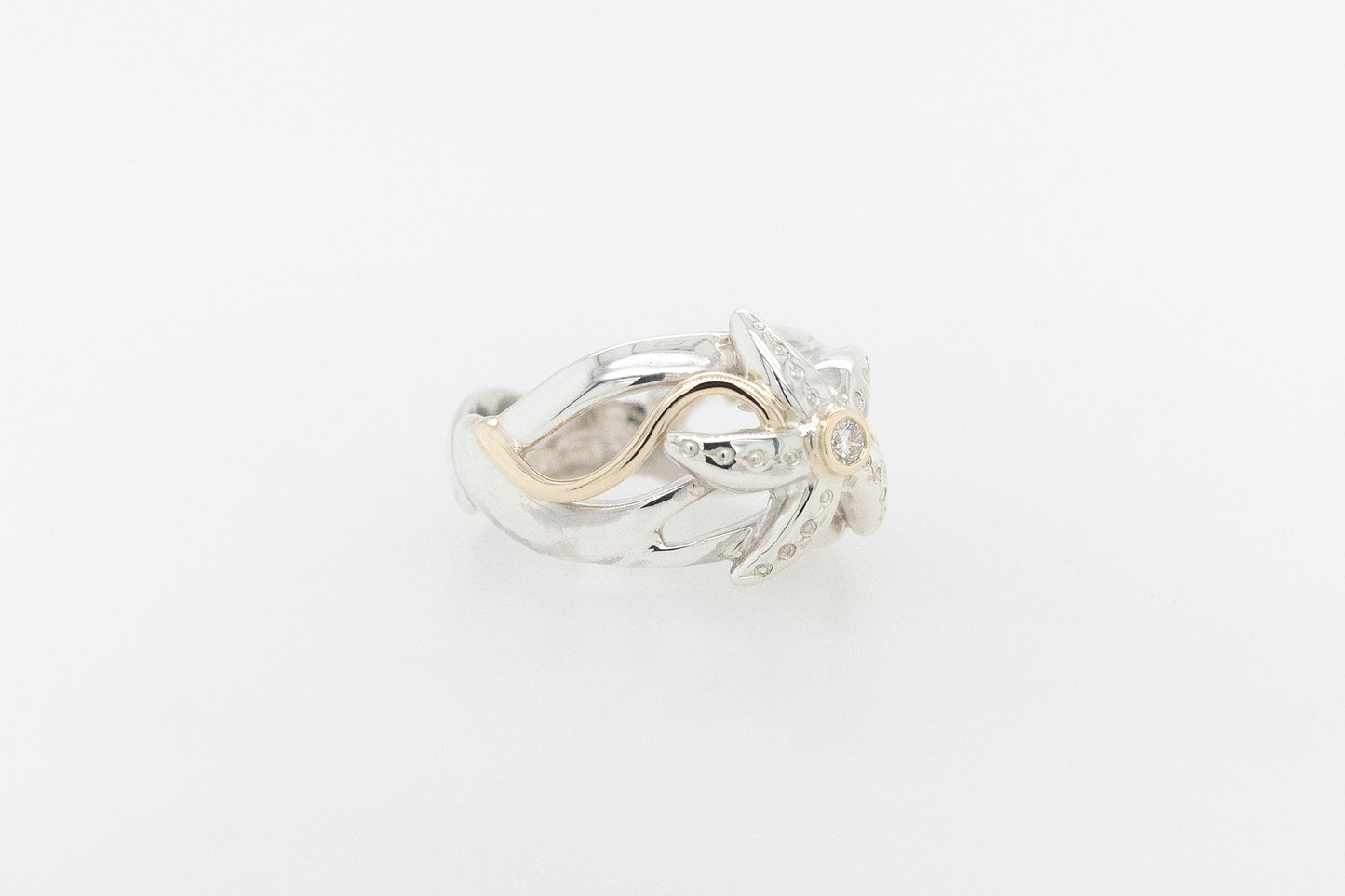 Starfish Diamond Ring 