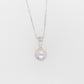 Abrolhos Island Akoya Pearl Engraved Pendant