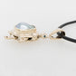 Turtle (Articulated) Mabe Diamond Pendant